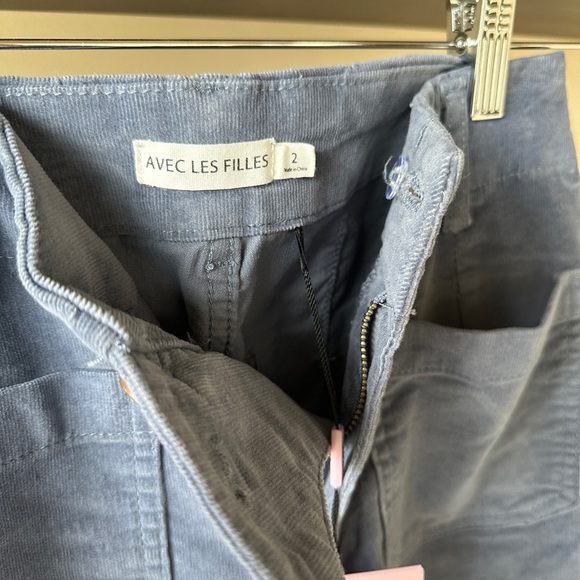 Avec Les Filles High Rise Cropped Pants - Picture 4 of 8